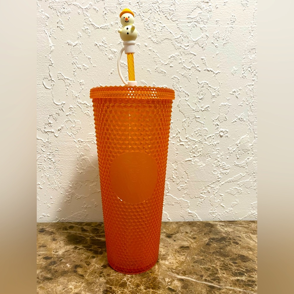Starbucks orange overseas studded